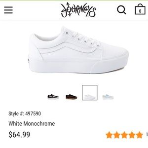 Women’s platform old skool vans